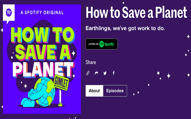 Sustainability Podcast: How to Save a Planet 