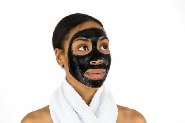 Coconut charcoal is often advertised as an active ingredient in face masks.