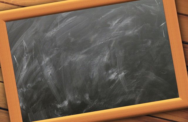 Clean your chalkboards sustainably to maintain chalkboard integrity.