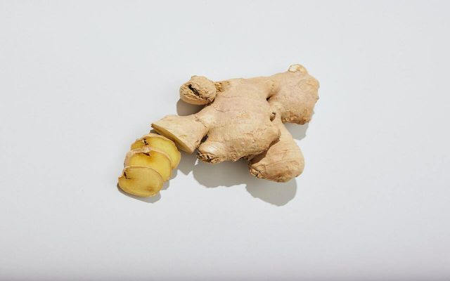 You can freeze sliced ginger, and you don't even have to peel it beforehand. 