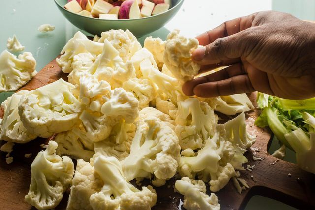 For this bang bang cauliflower recipe, you'll need to roast the cauliflower in the oven. 