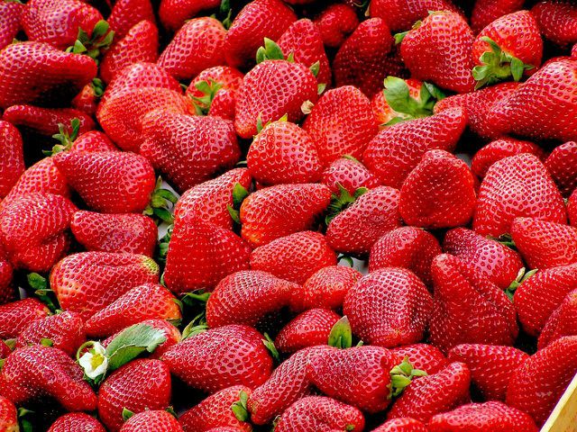 The ubiquitous use of strawberries and cream can be found in many regions of the world. There's really nothing like the combination of creamy, sweet, and fruity.