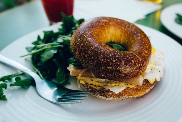 Make it a bagel sandwich and you'll have a delicious and easy brunch.
