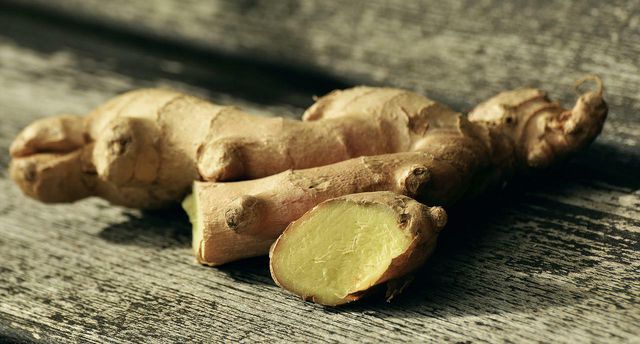 Ginger peel contains dietary fiber and beneficial polyphenols.