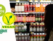 vegan logo zeichen symbol siegel