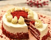 Red velvet cake is one of the most popular cakes in the US.