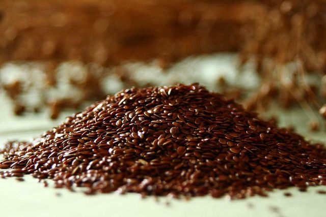 Flaxseed can replace a chia egg in plant-based cooking, all you need to do is grind it down and add water.