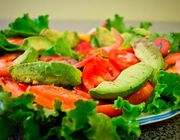 avocado and tomato salad