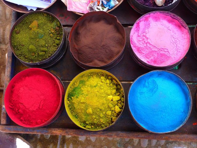 Celebrate Holi 2023 sustainably in with non-toxic colored powders.