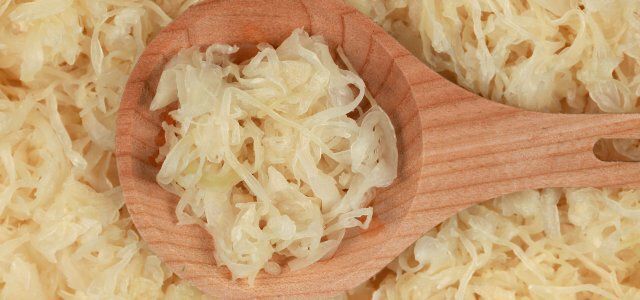 A natural probiotic made from fermented cabbage.