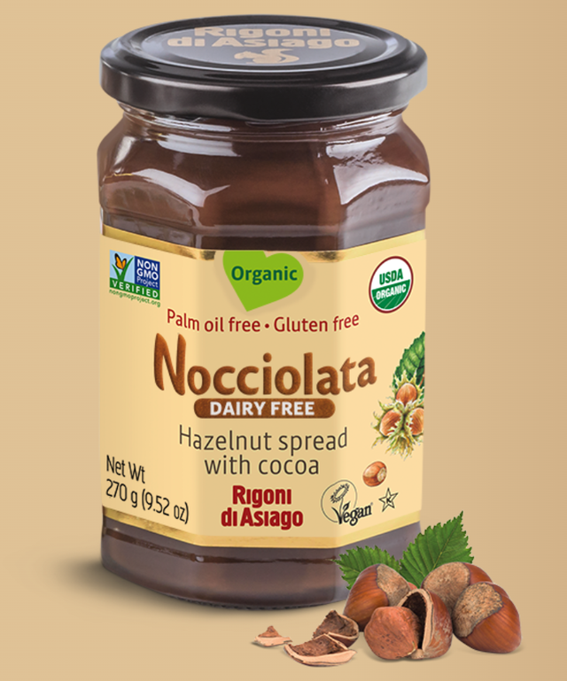 Nocciolata is a popular healthy Nutella alternative.