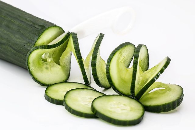 Cucumber can add a crunchy twist to your salad.