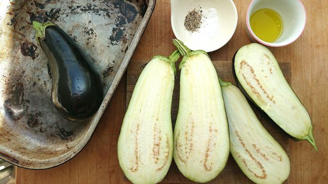 Roased eggplant is simple and delicious. Be sure to use good quality ingredients