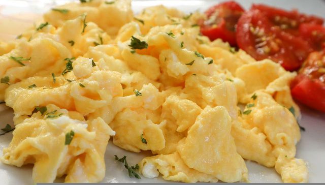 Nutritional yeast will make your vegan scrambled eggs smooth and eggy.