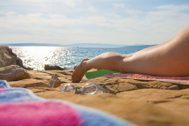 Although tanning is a popular activity, it is actually a result of UV damage.