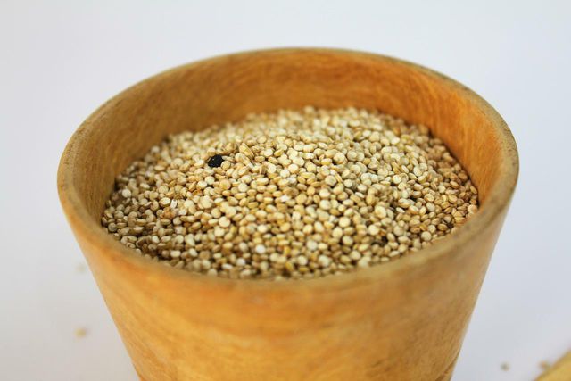 Grains are really good sources of calcium for vegans, like amaranth.