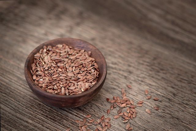 A proven home remedy for digestive problems: flax seeds.