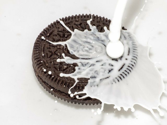 Oreos are vegan and can be enjoyed with a cold glass of plant-based milk.