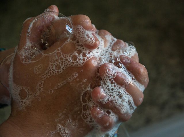 Two important benefits of castile soap: Clean hands, clean planet.
