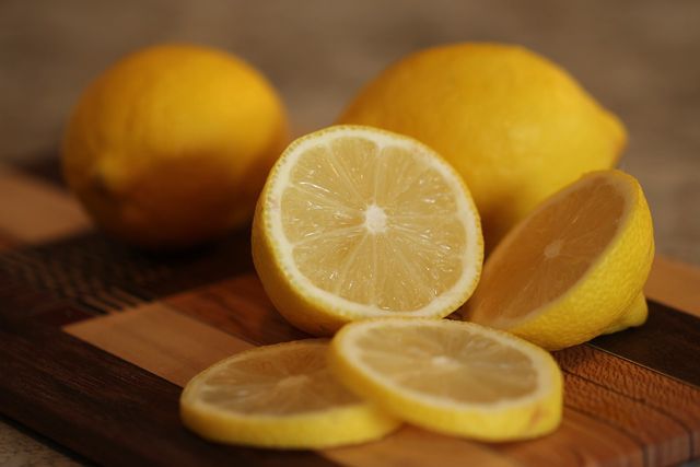 Lemon juice is an eco-friendly alternative to bleach when it comes to making your towels soft and white again. 