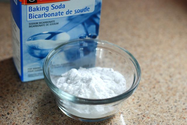 Baking soda is great for neutralizing odors.
