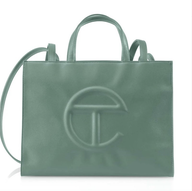 The Telfar bag comes in many sizes and colors.