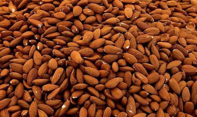 Almond oil is a natural moisturizer for skin.