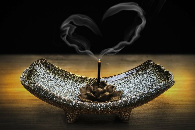 There are alternatives to burning incense.