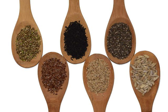 Seeds are full of calcium, none so more so than sesame seeds.