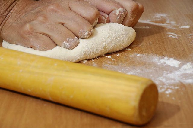 Keep in mind that overworking the dough will make the biscuits dense and tough.