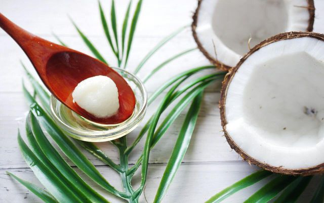 Coconut oil is a natural moisturizer. 
