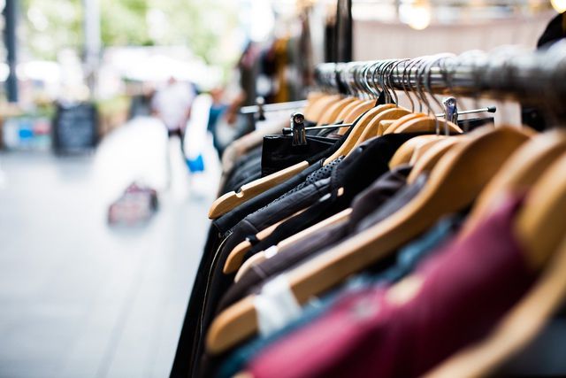 Consider purchasing items from sustainable clothing brands.