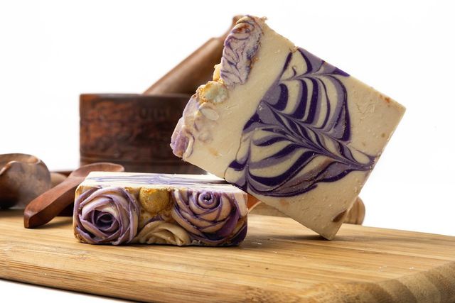 Get some pretty bar soaps for a present.