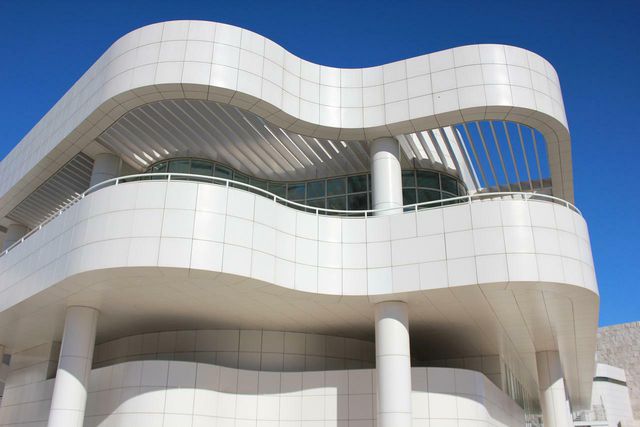 The Getty is not only known for its artwork on display, but for the famous building.