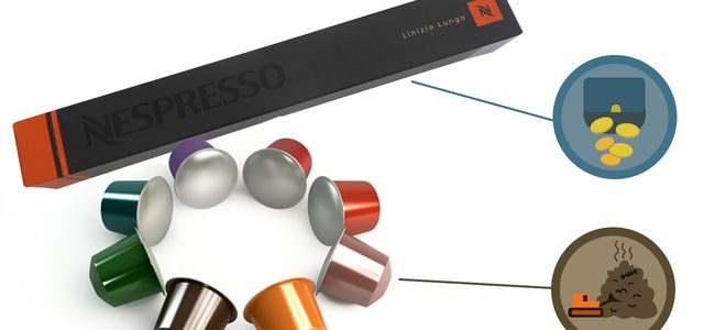 Absurd products: coffee capsules