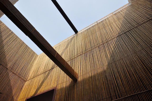 Bamboo is a strong and lightweight concrete alternative that is better for the environment.