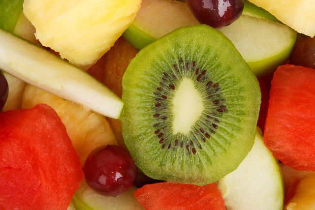 Send your kids to school with a small fruit salad for snack time.