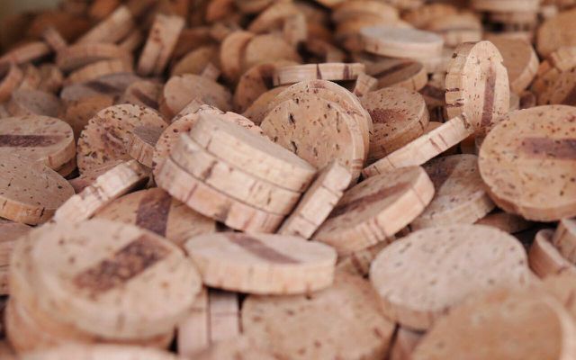 Cork is a popular material used in eco-friendly products. 