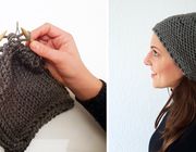 how to knit a hat teaser