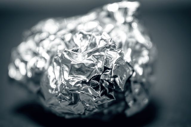 Aluminum foil will help reduce static.