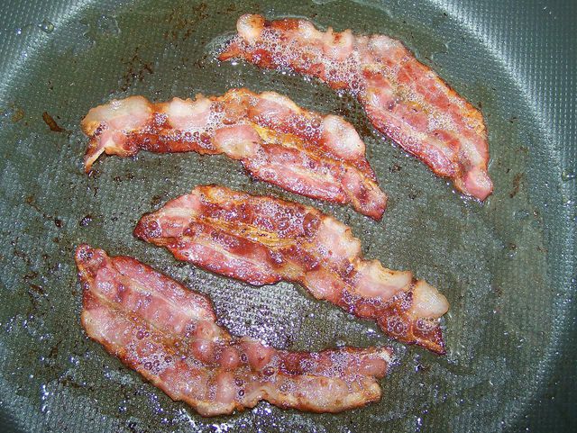 Pick up one of these meat alternatives and cook it just like regular bacon!