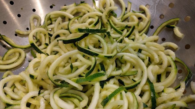Making zoodles doesn't require much time or effort.