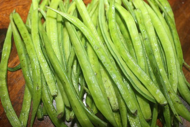 Guar beans are mostly grown in India and Pakistan.